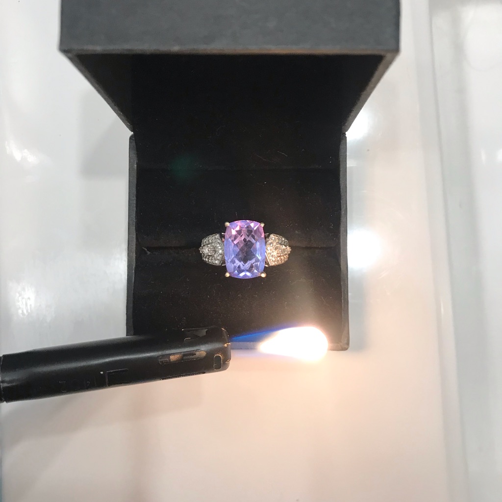 Color Change Fluorite Ring 100$